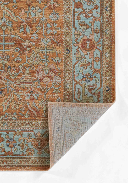 Tapis Traditionnel Hailey 7'10\" x 10'6\" en Orange