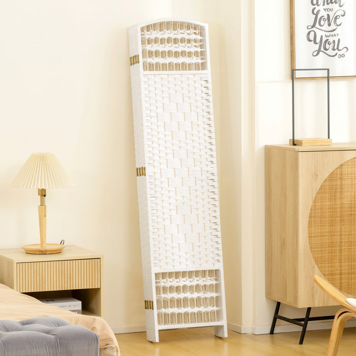 HOMCOM Ecran d'Intimite Pliant de 5.6 pi, Autoportant pour Chambre