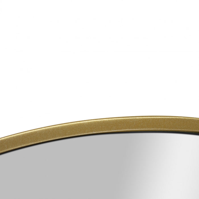 Miroir Halpert de 36 po doré