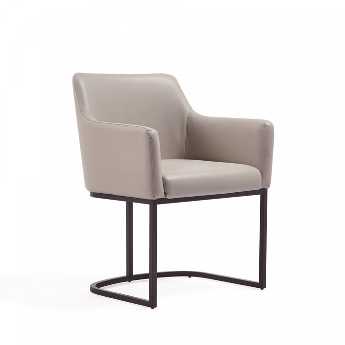 Ensemble de salle a manger moderne Serena 6 pieces en gris clair