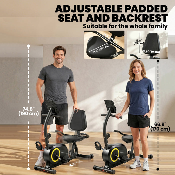 Soozier Velo Semi-Allonge avec Bluetooth, Connexion Appli et Roulettes