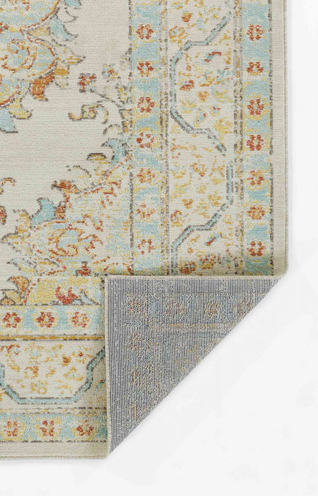 Tapis Traditionnel Esme 7'10\" x 10'6\" en Ivoire