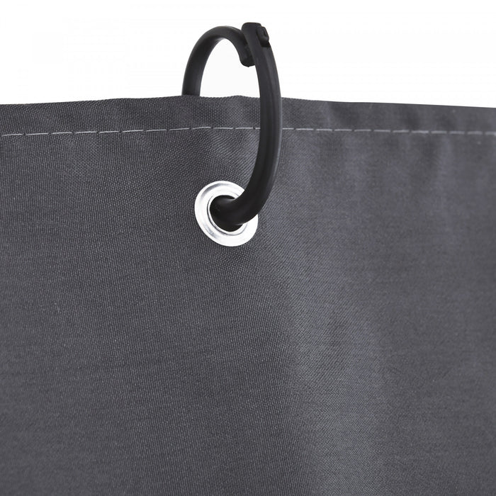 Outsunny 4 Parois Laterales Pour Pavillon De Jardin Universel En Maille Avec 4 Panneaux, Fermetures Eclair, Anneaux En C Pour Tonnelle De Terrasse De 3 X 3 M (paroi Laterale Uniquement), Gris Fonce