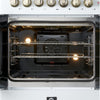 Forno Galiano 30" French Door Dual Fuel Range, White, 4.32 cu. ft. - FFSGS6356-30WHT | Cuisiniere a double combustible Galiano de 30 po, blanche, 4.32 pi³ - FFSGS6356-30BLK