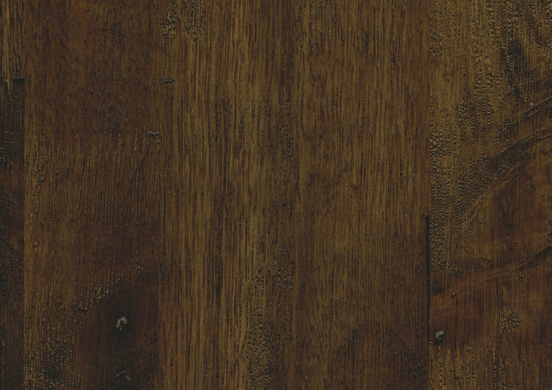 Table Basse Carrée Hughey Avec 2 Tiroirs, Chêne Rustique