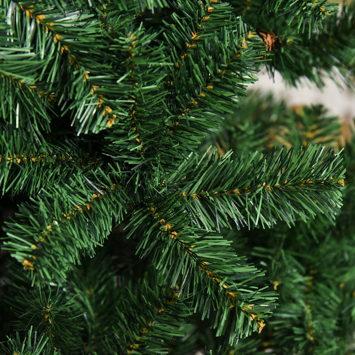 Homcom Sapin De Noel Artificiel De 1.8 M Avec Ornement De Decoration Et 624 Branches