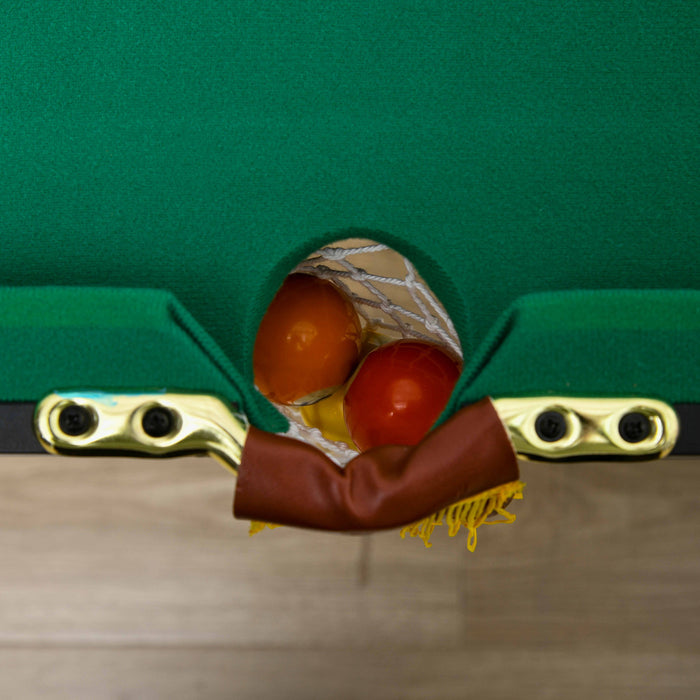 Soozier Ensemble De Table De Billard Pliante De 55 Po Reglable, Vert