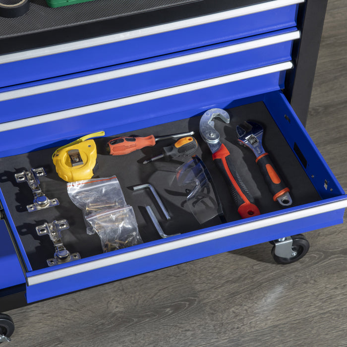 Durhand Coffre A Outils A 4 Tiroirs Organisateur D'outils A 4 Roues