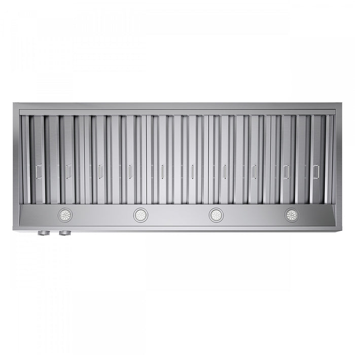 Hotte murale Biagio de 48 po en acier inoxydable - FRHWM5009-60