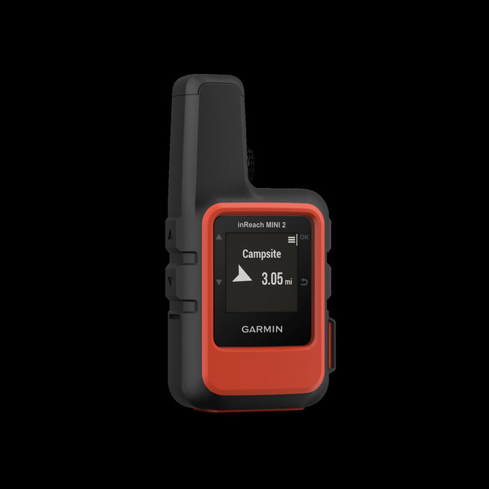 Garmin Inreach® Mini 2 Gps Portable - Conception Robuste Et Durable Avec Messagerie Bidirectionnelle - Rouge Flamme