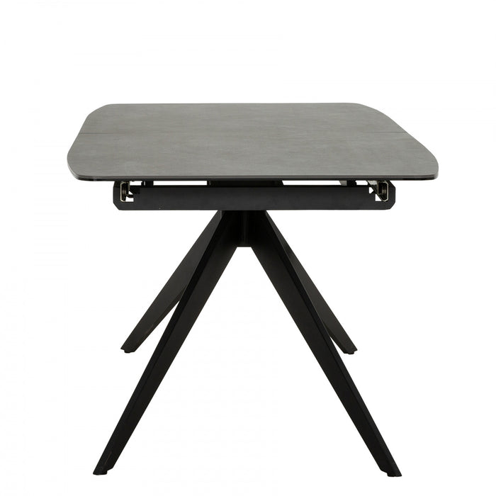 Table de salle a manger rectangulaire extensible Bram de 70 a 94 po (6 a 8 places)
