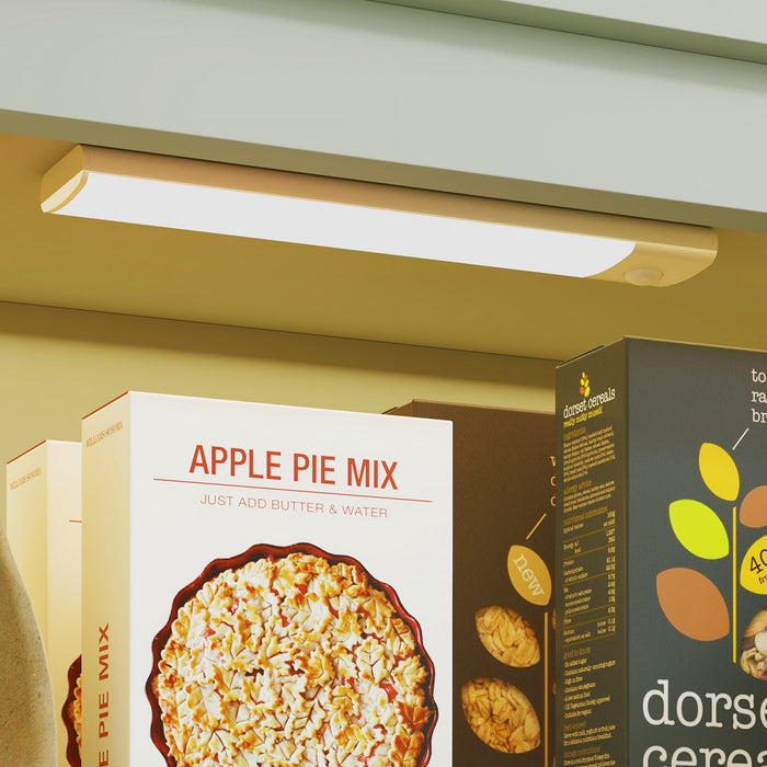 HOMCOM Armoire de rangement de cuisine avec eclairage LED a capteur, vert