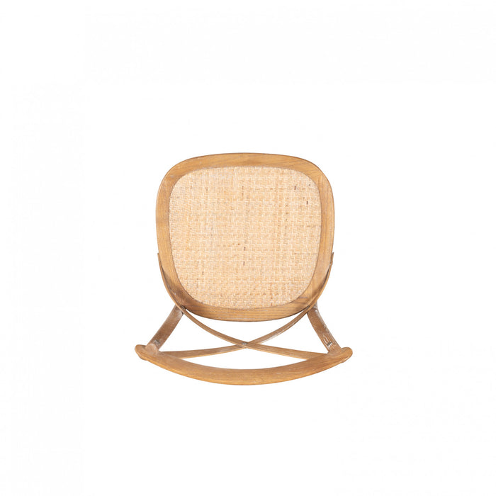 Tabouret Roxy de hauteur comptoir en bois massif - gris