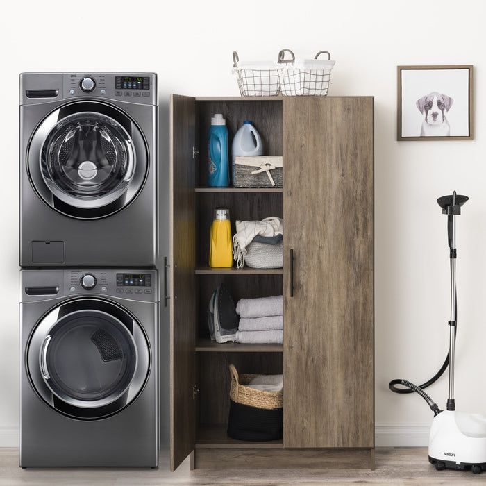 Armoire de rangement Elite de 32 po - gris délavé