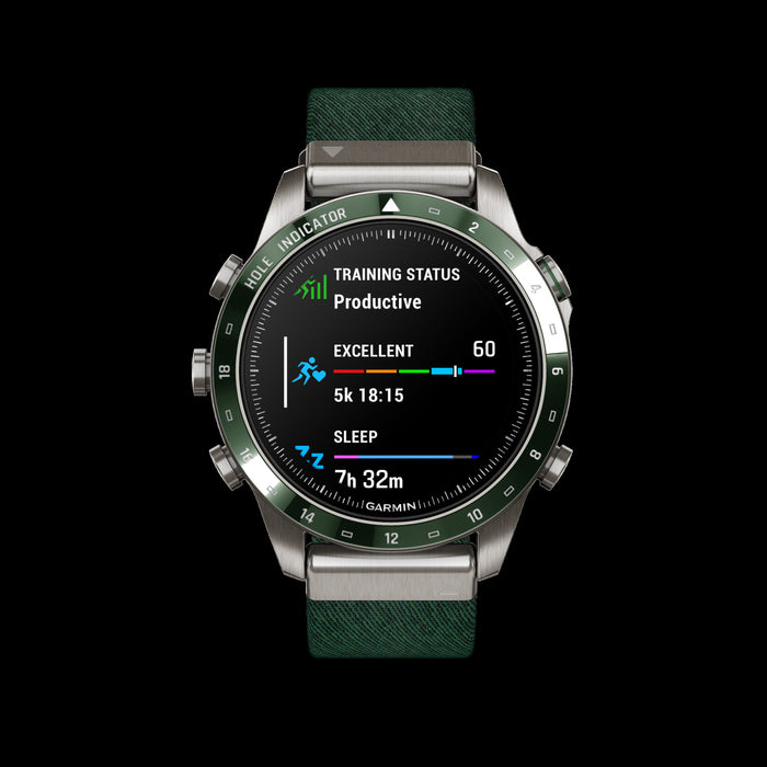 Garmin Marq® Golfer (gen 2) Montre Connectee De Luxe - Navigation Avec Ecran Amoled Et Boitier En Titane
