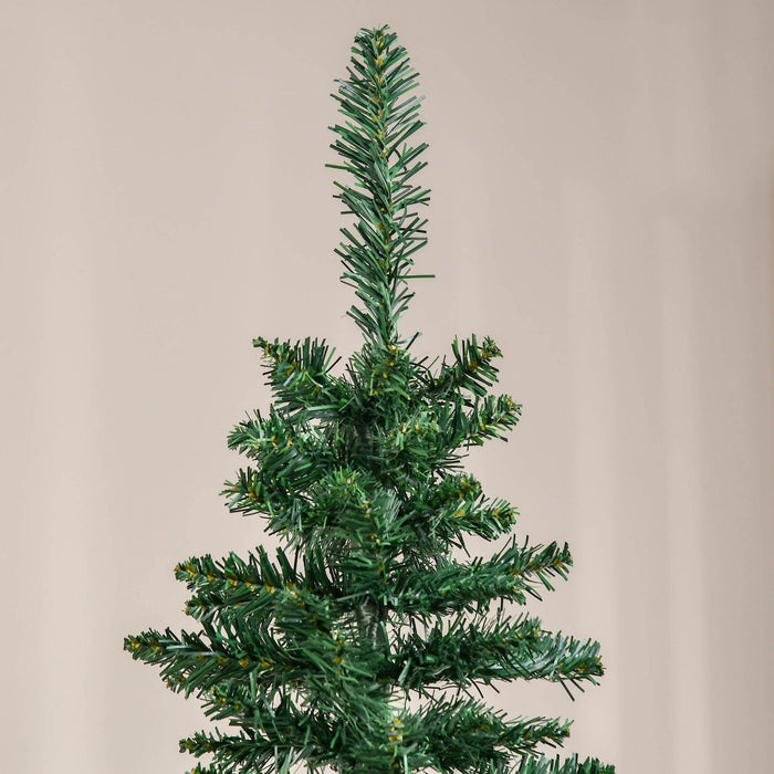 Homcom Arbre De Noel Artificiel En Forme De Crayon De 7 Pieds Avec 499 Branches