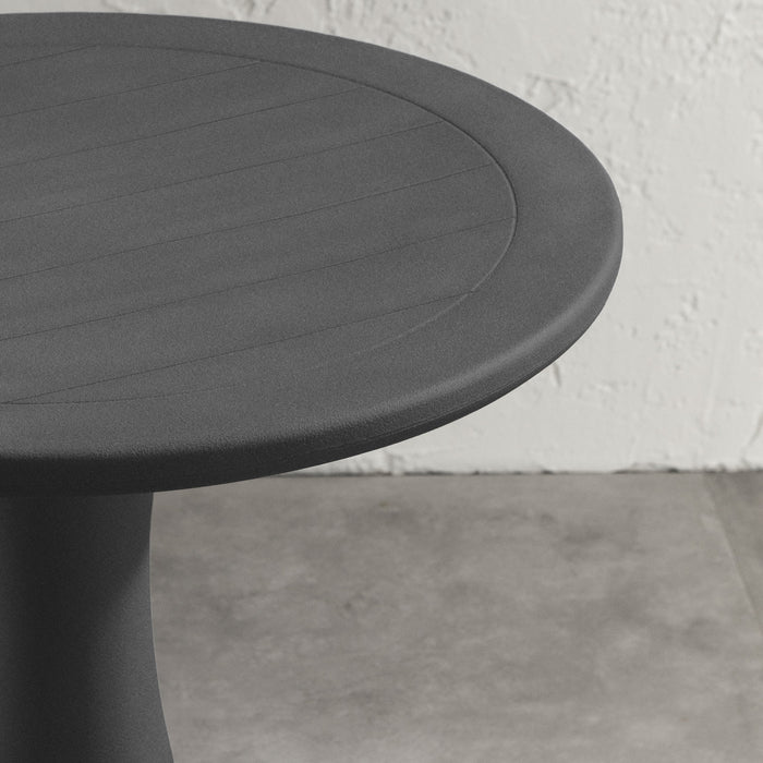 Table bistro Dalya pour la terrasse - gris foncé