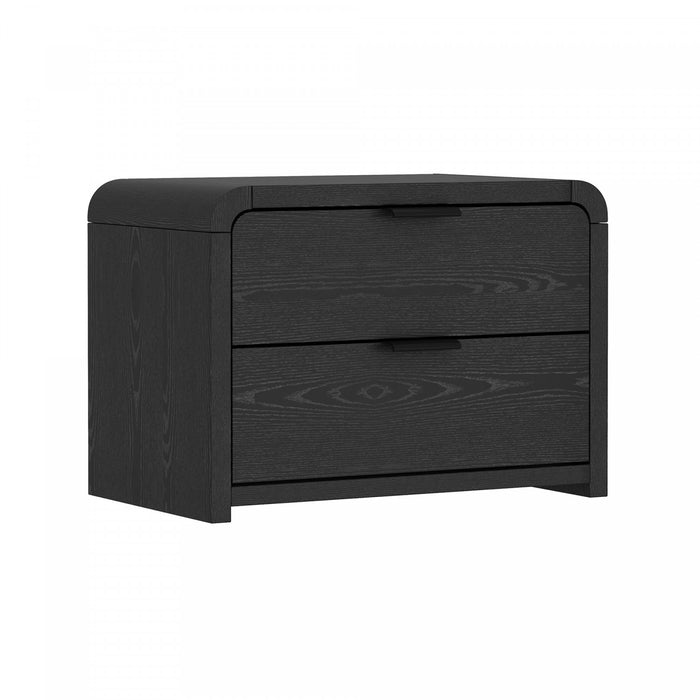 Table de nuit Grace Modern 28\" en noir