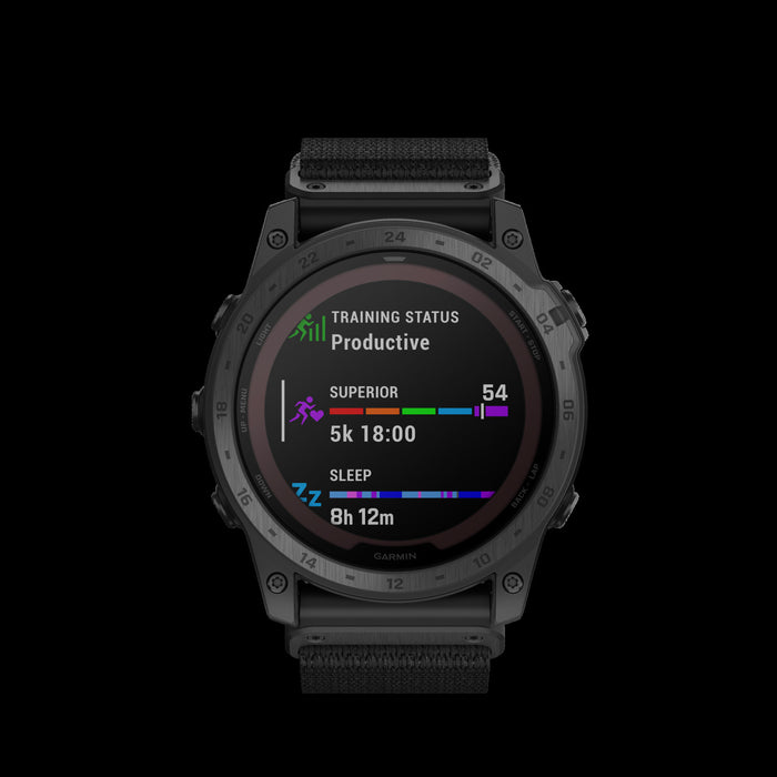 Garmin Tactix® 7 Pro Montre Gps Balistique Intelligente - Montre Tactique Avec Design Robuste, Chargement Solaire