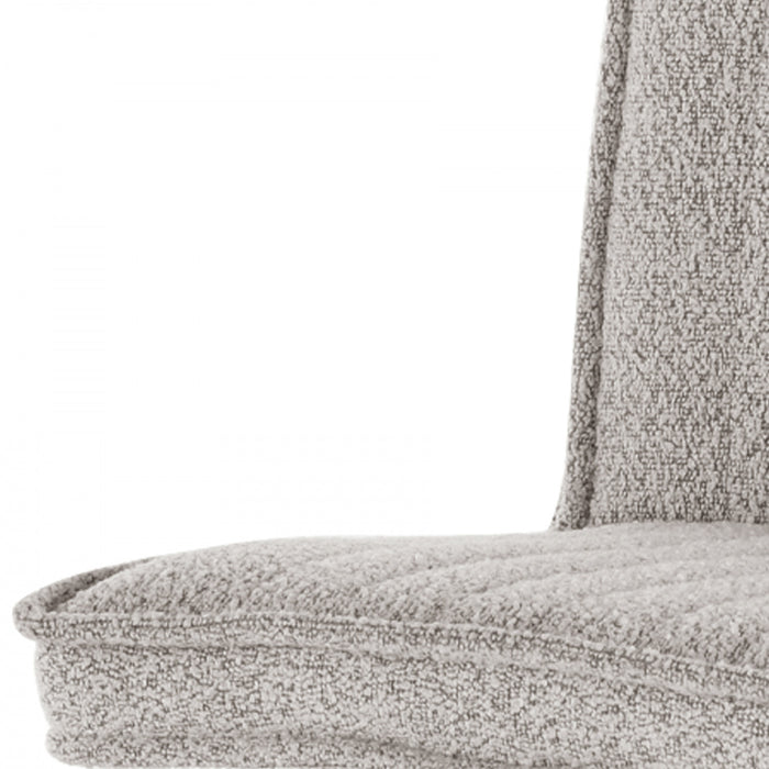 Tabouret de bar Marielle rembourre taupe (ens. de 2)
