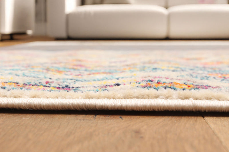 Tapis Traditionnel Daria 5'0\" x 8'0\" en Gris