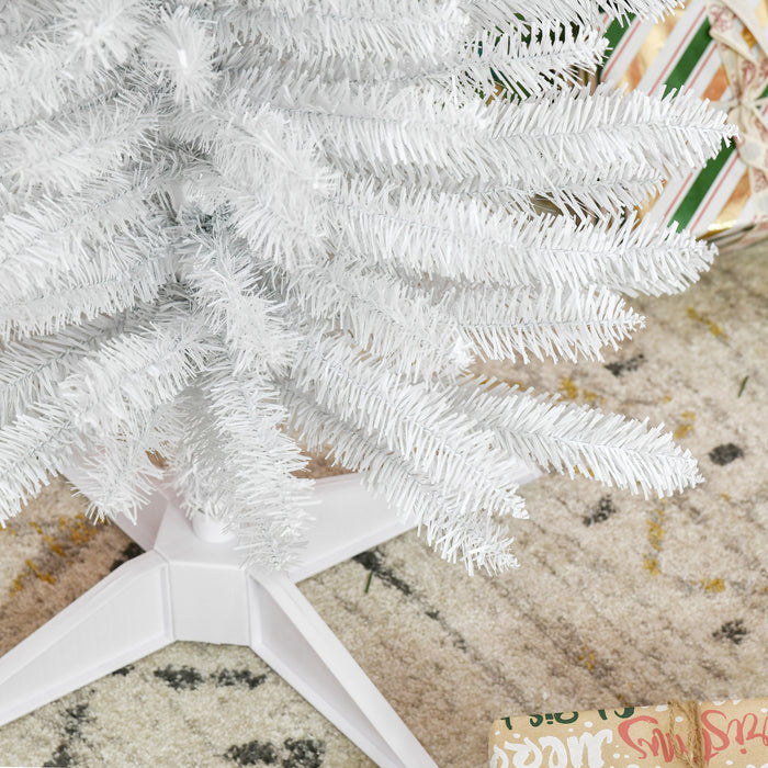 Homcom Arbre De Noel, Arbre De Noel Fin Avec Branches Realistes