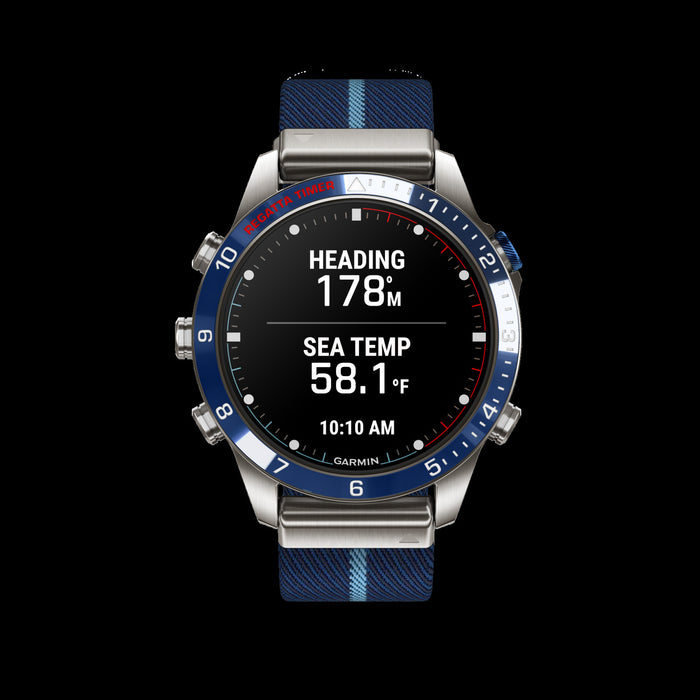 Garmin Marq® Captain (gen 2) Montre Connectee De Luxe - Pour L'aventure, La Navigation Et Avec Un Boitier En Titane