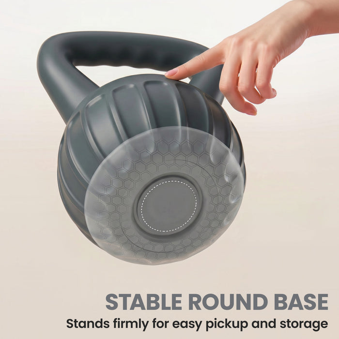 Kettlebell Soozier, 10 kg (22 lbs) avec Poignee Antiderapante