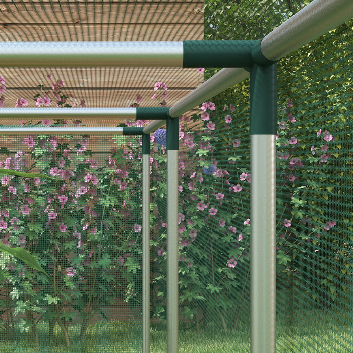 Outsunny Cage De Culture Tente De Protection Des Plantes 12 Pi X 4 Pi, Vert