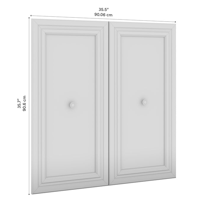 Ensemble de 2 portes Pur de Bestar pour organisateur de garde-robe - blanc