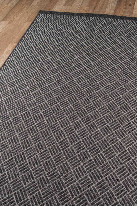 Tapis Contemporain Eve 2'0\" x 10'0\" en Gris
