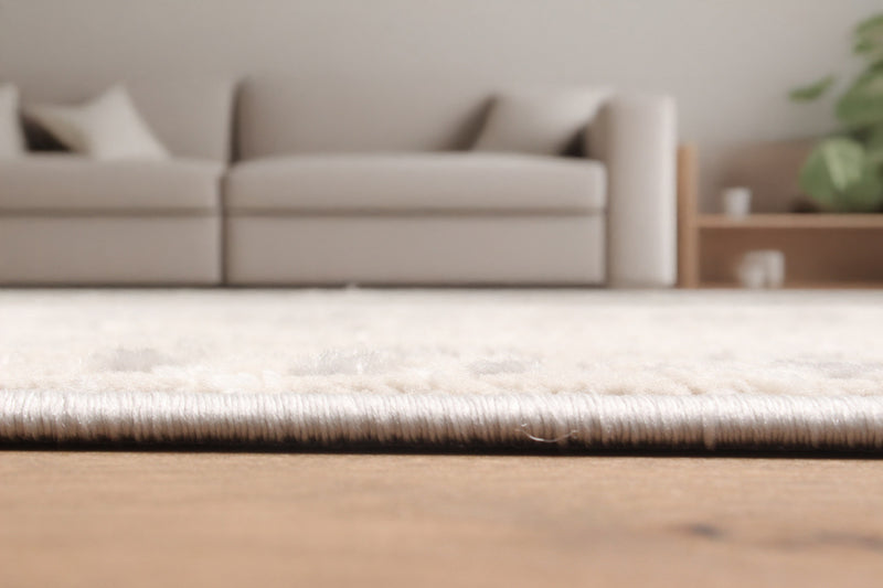 Tapis Contemporain/Moderne Quinn 8'0\" x 10'0\" en Gris