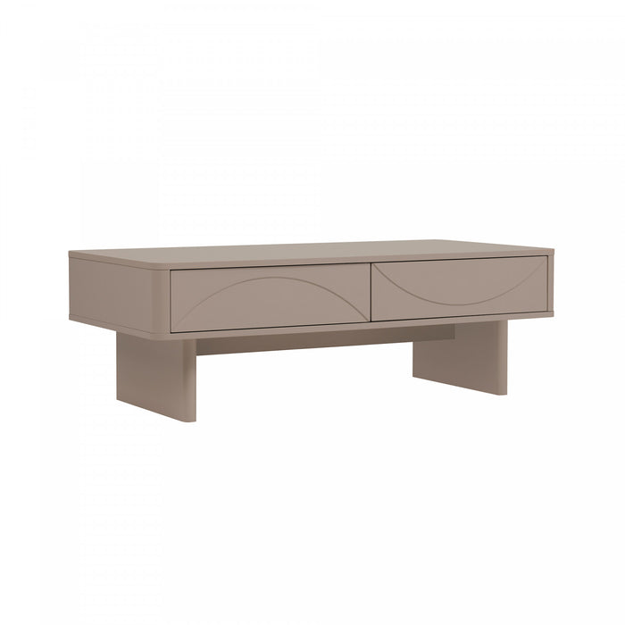 Table basse Ella Modern 47\" en moka