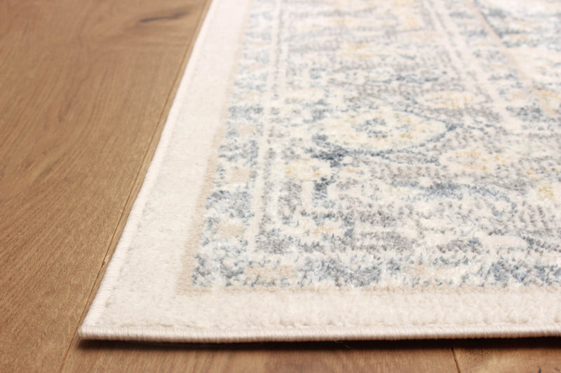 Carpette Bijara bleue - 5 pi 0 po x 8 pi 0 po 