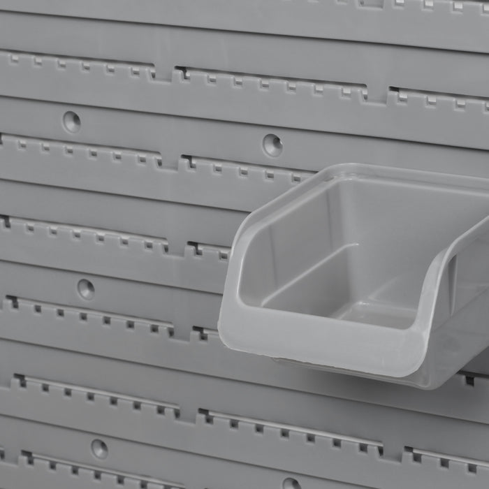 Durhand Kit De Support Pour Bacs De Rangement 44pc, Panneau Perfore