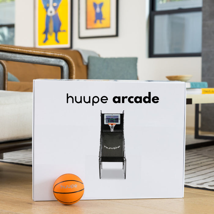 Console de jeu Huupe Arcade Smart Mini avec panier de basketball (systeme complet)