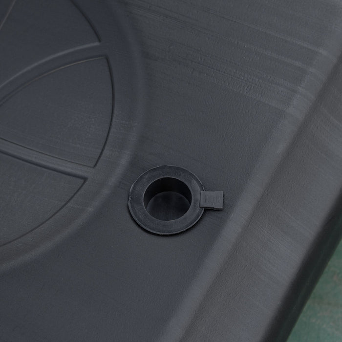 Soozier Panier De Basket De 7 A 8,5pi Avec Panneau Arriere De 27,5po, Blanc