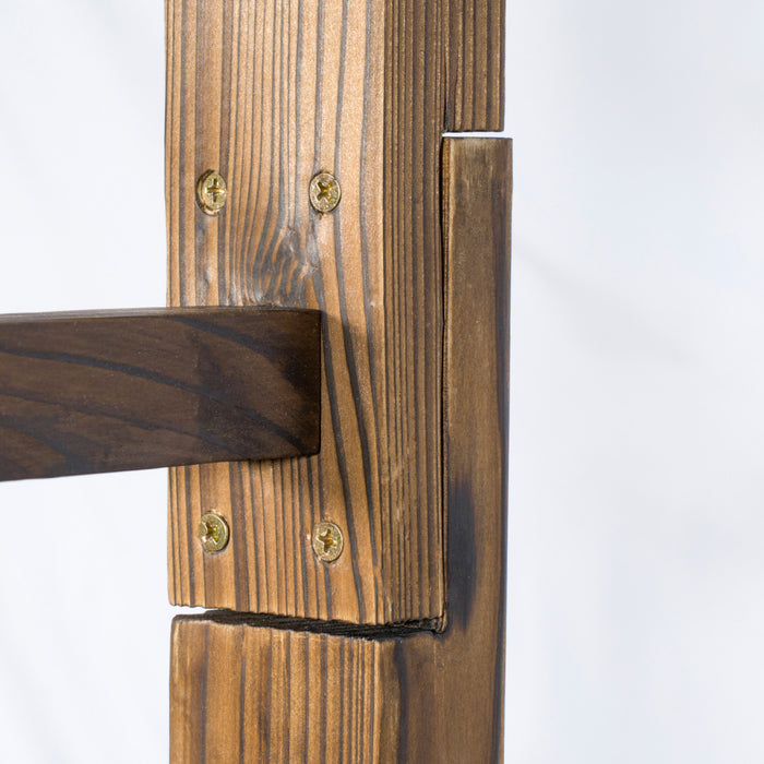 Outsunny Arbre De Jardin En Bois 85\", Treillis D'arche De Jardin