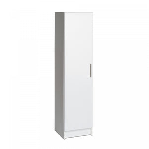 Armoire étroite Elite de 16 po - blanche