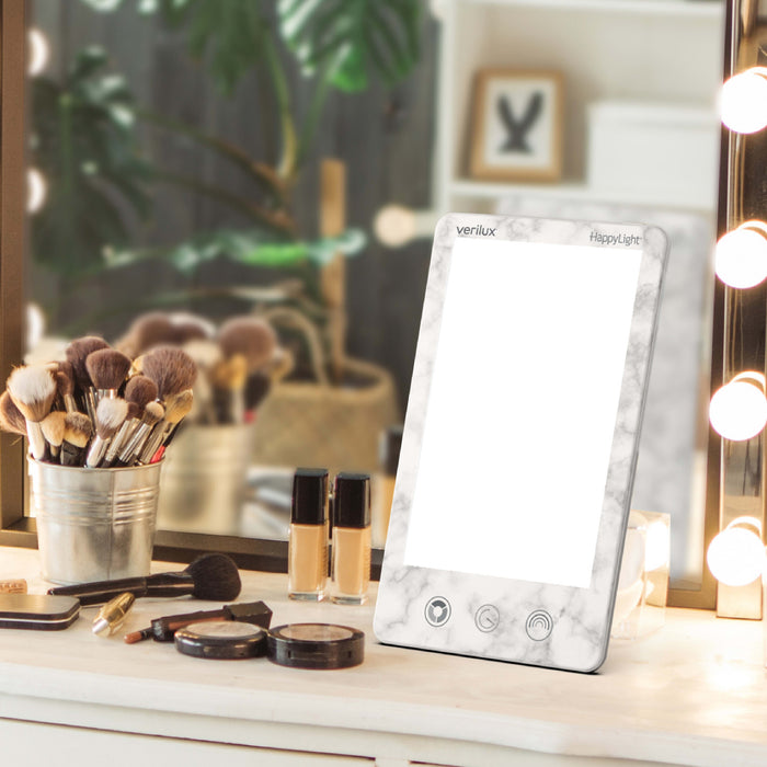 Lampe de luminothérapie Happylight Luxe de Verilux - marbre