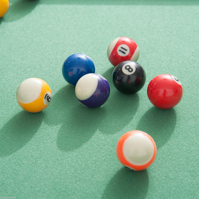 Soozier 54,3\"l Mini Table De Billard Portable Pliable Avec Tous Les Accessoires Table De Jeu De Billard Pour La Maison Comprend Des Queues, Une Boule, De La Craie, Un Support, Une Brosse