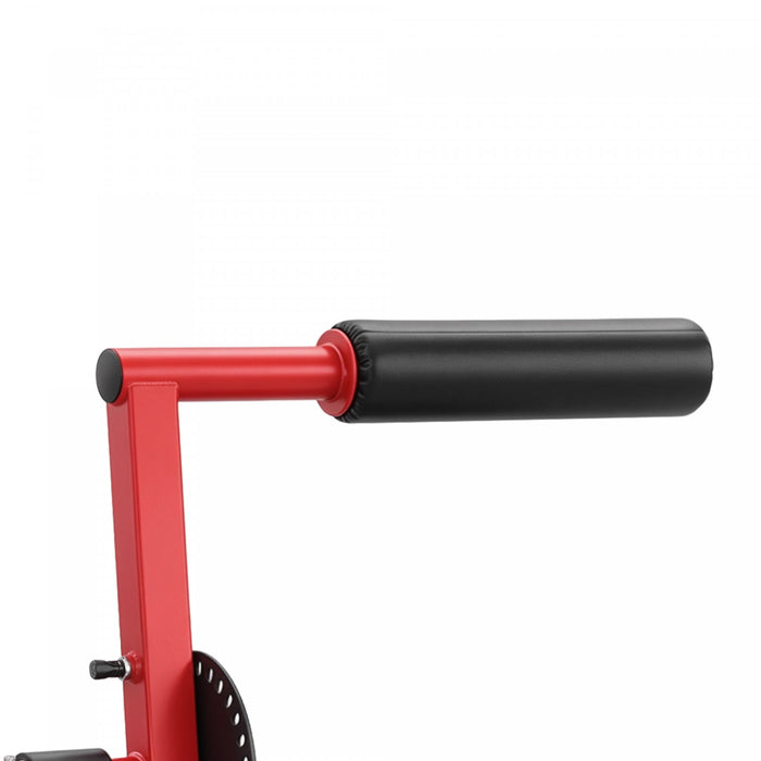 Soozier Machine 2-en-1 abdominaux et lombaires avec siege reglable, charge max. 300 kg