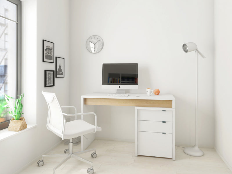 Panneau de bureau réversible Chrono de Nordika - érable naturel