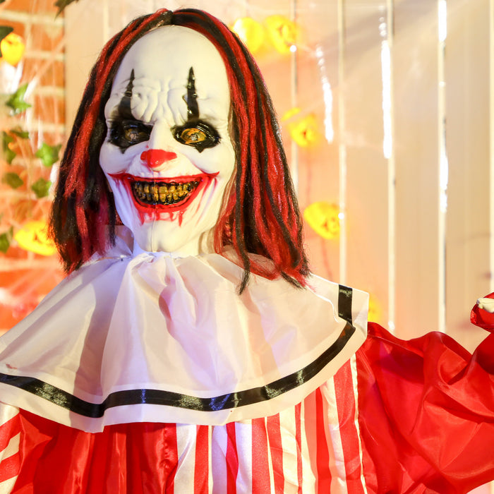 Outsunny Clown Anime Grandeur Nature Pour Halloween, Decoration D'halloween