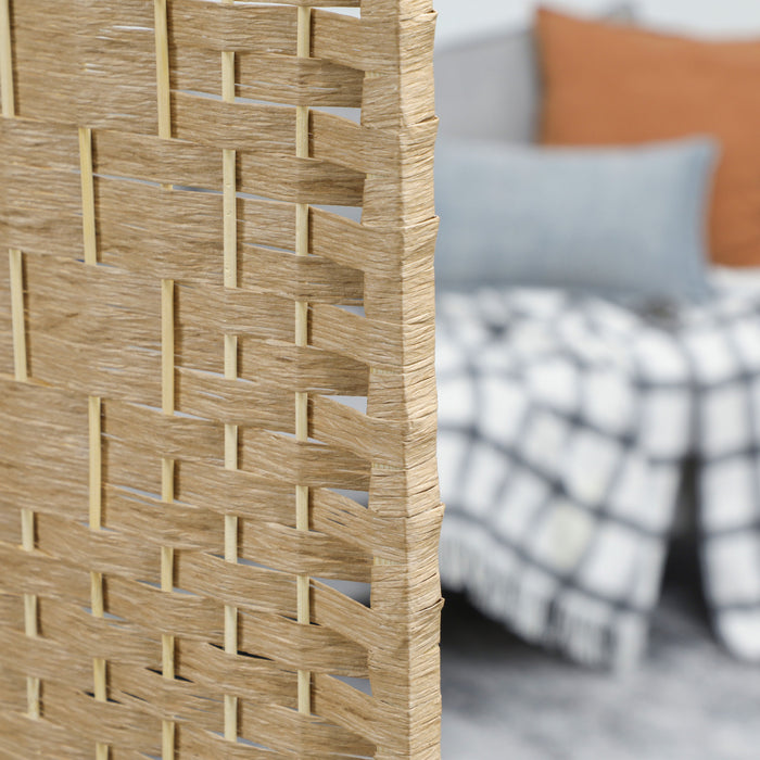 HOMCOM Ecran d'Intimite Pliant de 5.6 pi, Autoportant pour Chambre