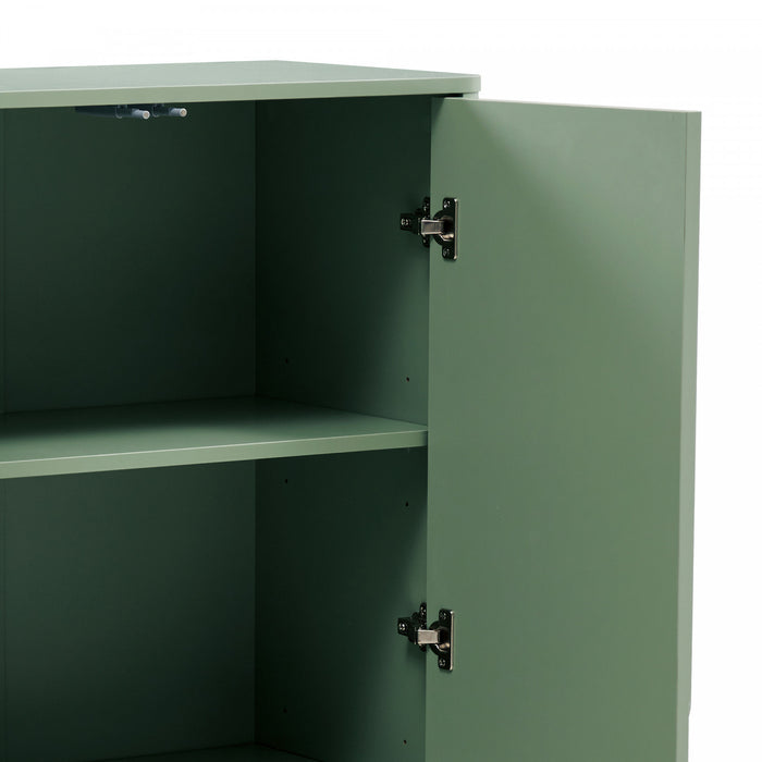 Buffet d’appoint moderne Ella 32\" en vert sauge