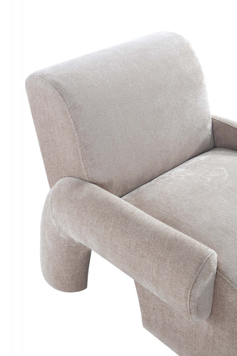 Ensemble de canape 2 pieces Verandah style mid-century modern en beige