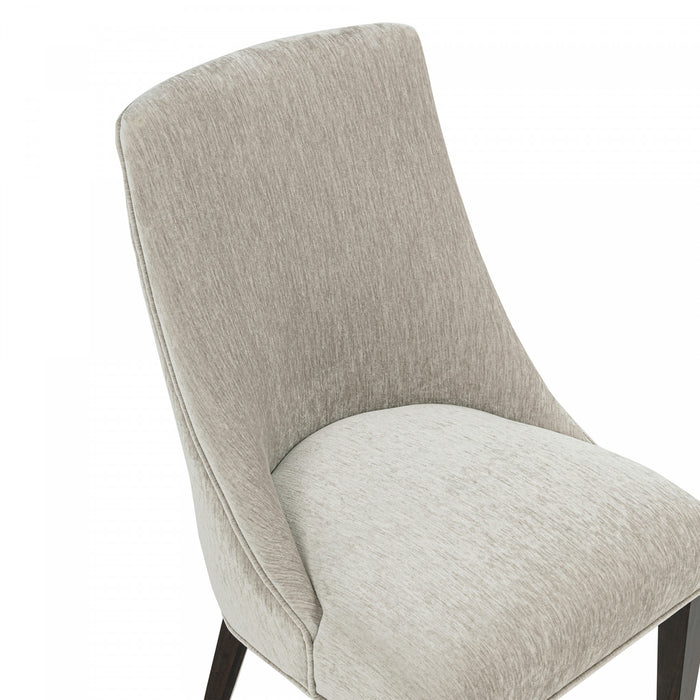 Ensemble de 8 chaises de salle a manger Beever Modern en taupe
