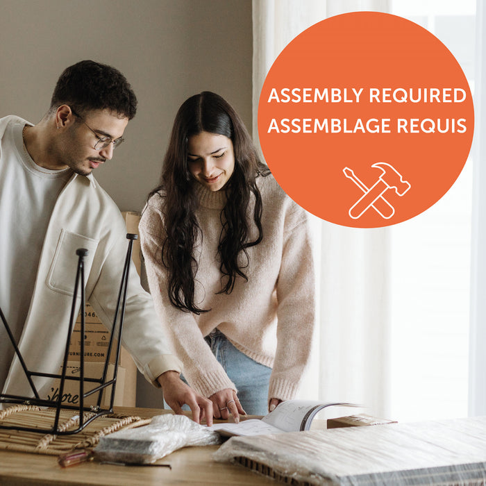 Gravity Ensemble Commode 6 Tiroirs Et Table De Chevet  -  Erable Cendre