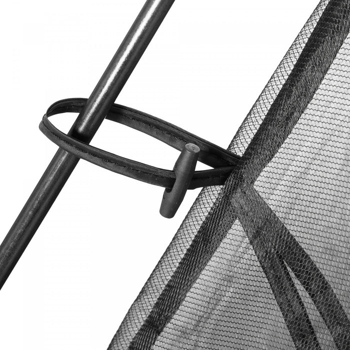 Outsunny Tente Moustiquaire 10 X 10 Pi, Abri Moustiquaire Exterieur, Noir
